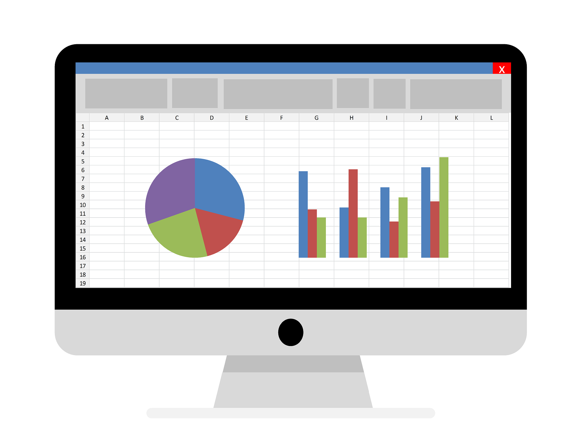 tableau excel avec diagramme